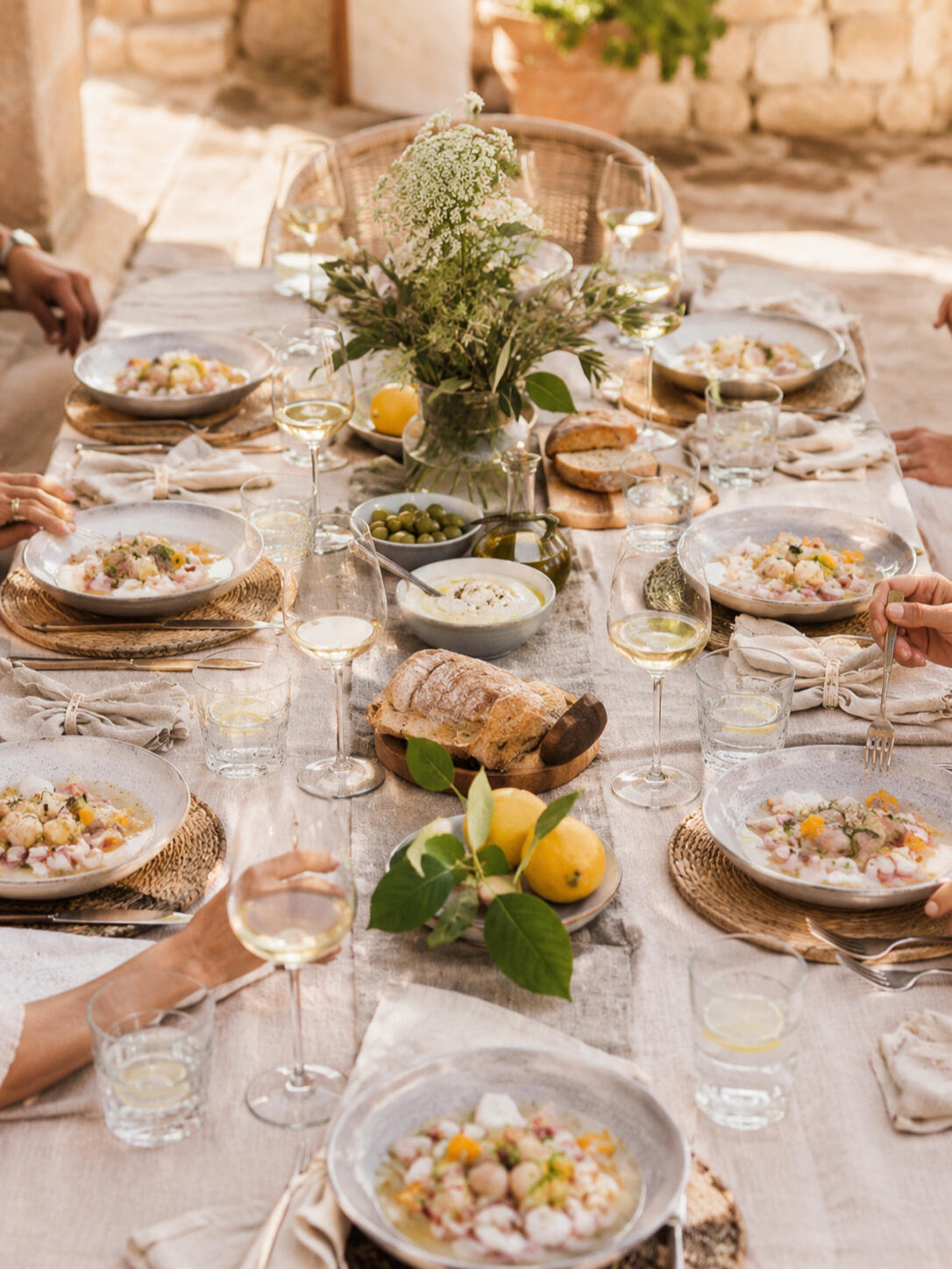 Mediterranes Private Dinner auf Mallorca
